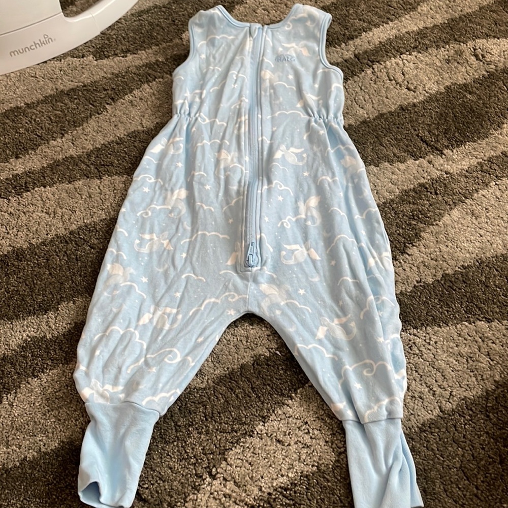 Halo toddler sleep sack 2T blue used a handful of times